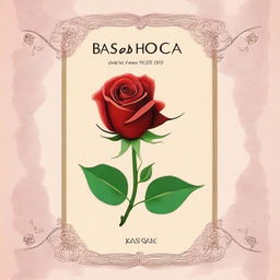 Create a book cover for a book titled 'BAŞ HOCA' by the author Yusuf Karaca