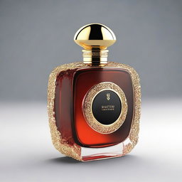 Generate an image of a luxury perfume bottle