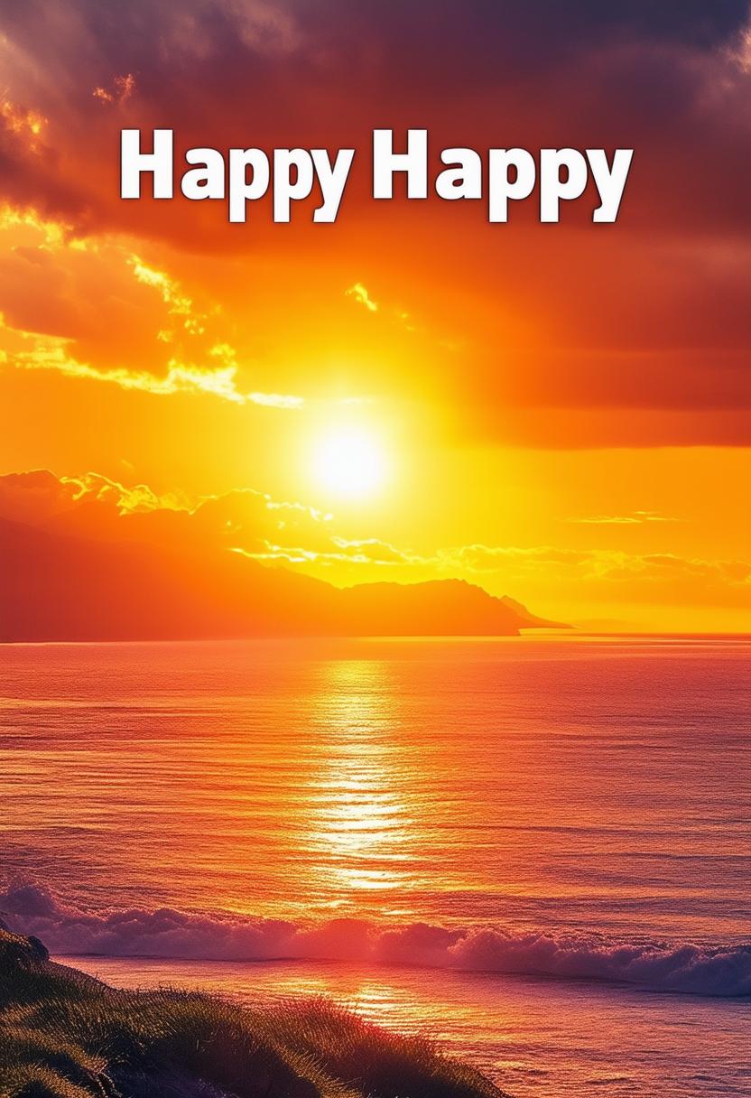 This is a request for a book cover design for a book titled 'Happy Happy Sunday'