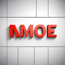 Generate an image that prominently features the word 'moe'