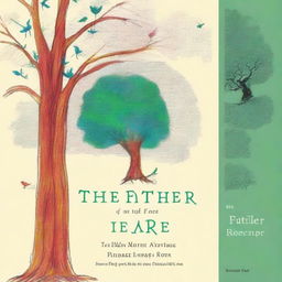 Generate an image of a book cover for a novel titled 'The Father Figure' by H