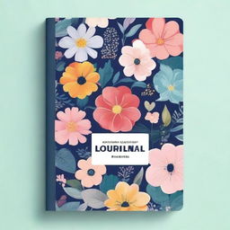 Generate an image of a beautifully designed, colorful and creative journal planner