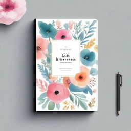 Generate an image of a beautifully designed, colorful and creative journal planner