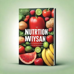 Recreate the captivating and intriguing book cover for a nutrition mythbusting book, but without any text