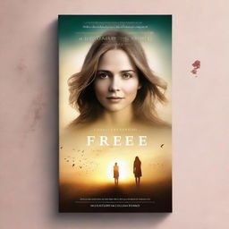 Create a book cover for a novel entitled 'Free'