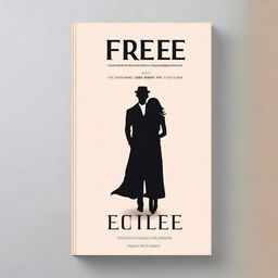 Design a book cover for a novel titled 'Free'