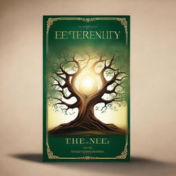 Generate a book cover with the title 'The Tree of Eternity'