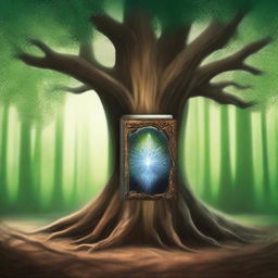 Generate a revised book cover for 'The Tree of Eternity'