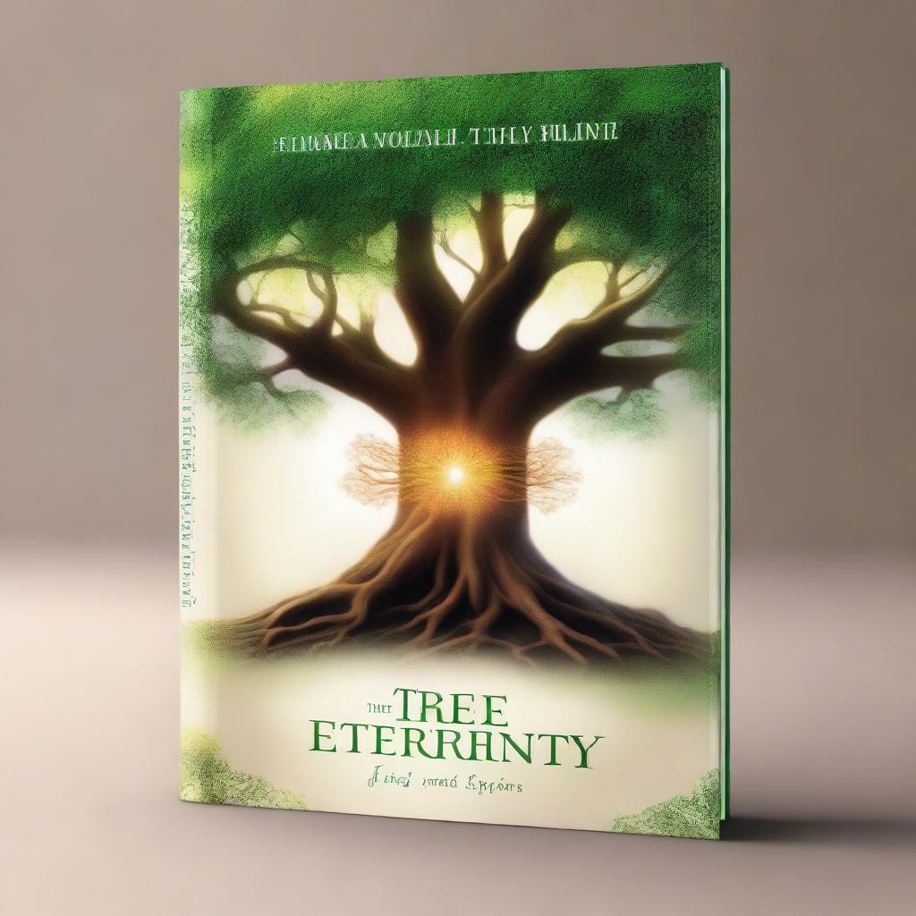 Generate a book cover with the title 'The Tree of Eternity'