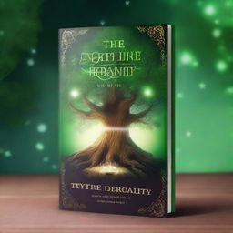 Generate a book cover with the title 'The Tree of Eternity'