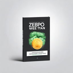 Create an e-book cover with the theme 'From Zero to Profit: Your Guide to Making Money Online'