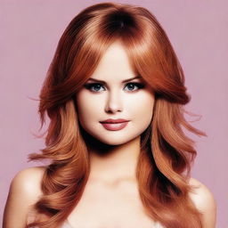 Generate a realistic image of Debby Ryan, the well-known American actress and singer.