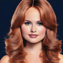 Generate a realistic image of Debby Ryan, the well-known American actress and singer.