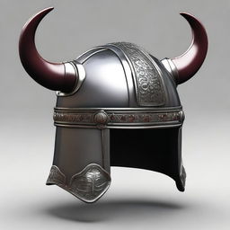 Generate an image of an old Norse open faced helm