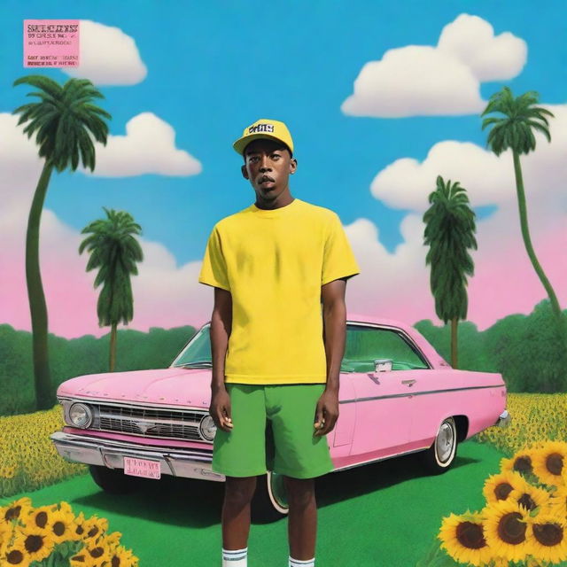 Create variations of Tyler, The Creator's 'See You Again' album cover