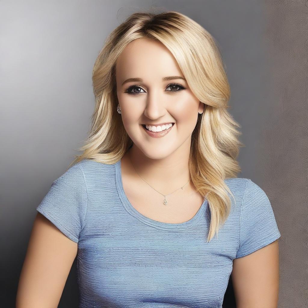 Generate an image of Emily Osment, the American actress and singer, in a casual and relaxed setting.