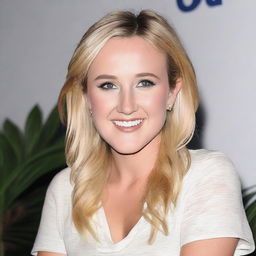 Generate an image of Emily Osment, the American actress and singer, in a casual and relaxed setting.