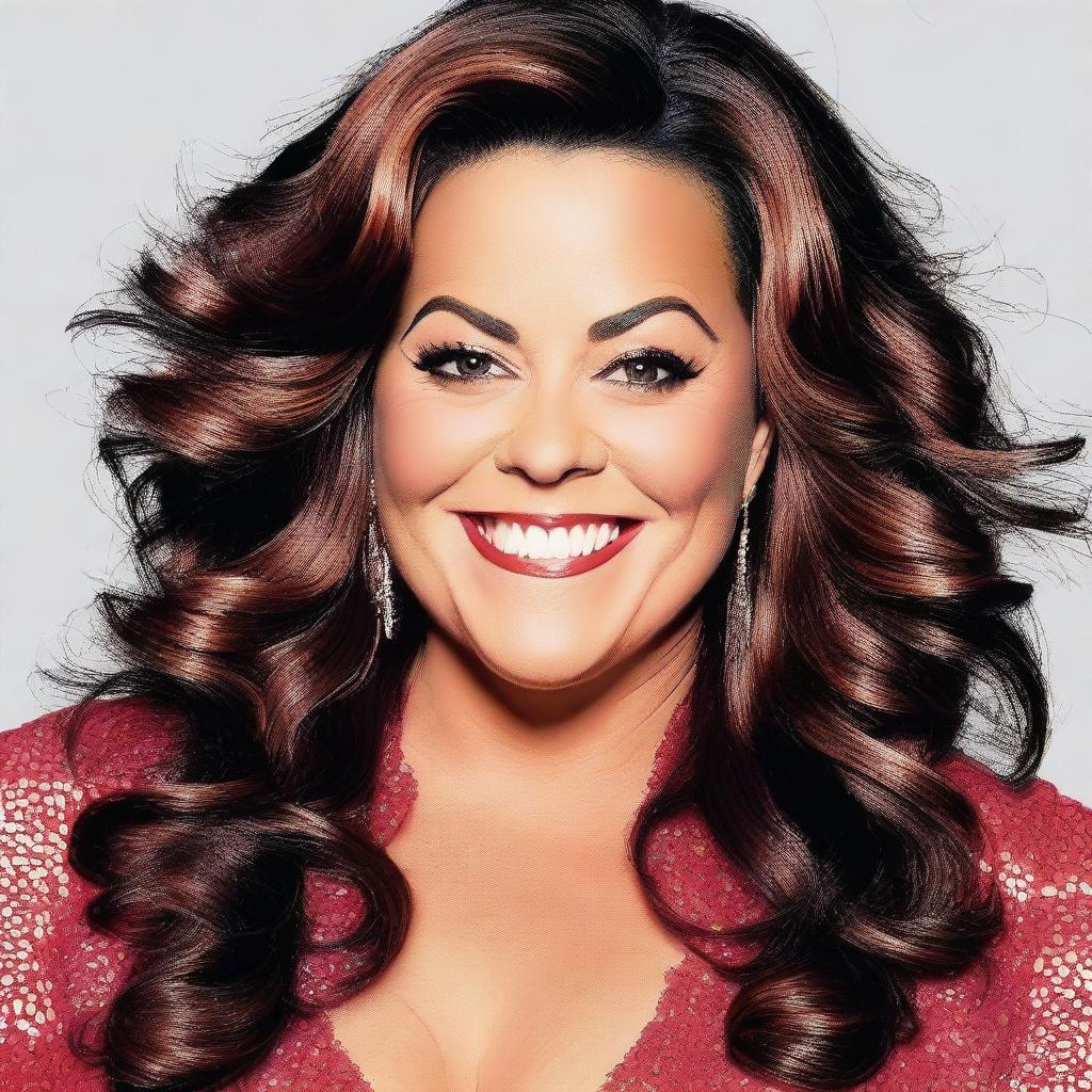 Generate an image of Katy Mixon, the American actress