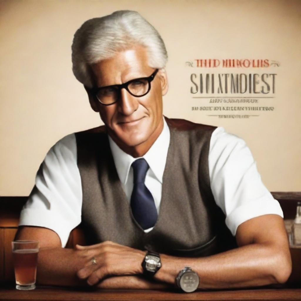 Create a movie poster for a film called 'The Mixologist' starring Ted Danson