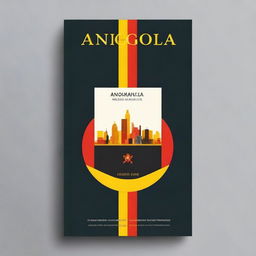 Create an image for a book cover about success and finance in Angola