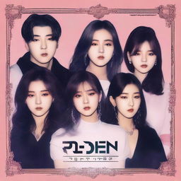 Create an alternate universe-themed album cover for the track 'Poison', a concert remix from the album 'Genius Trip Part 1' by Red Glow Music Group