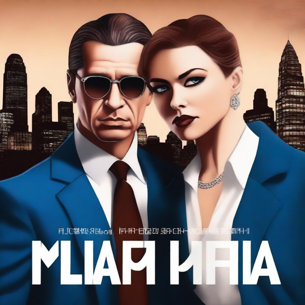 Create a book cover for a mafia novel