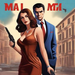 Create a book cover for a mafia novel