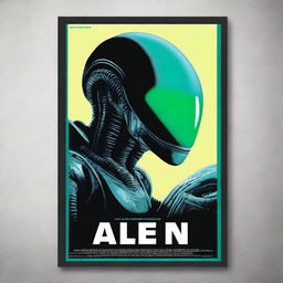 Create an alternative movie poster for the 1979 film 'Alien'