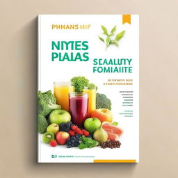 Create an e-book cover with the theme 'Five Pillars for a Healthy Life: Strengthening your Immunity'