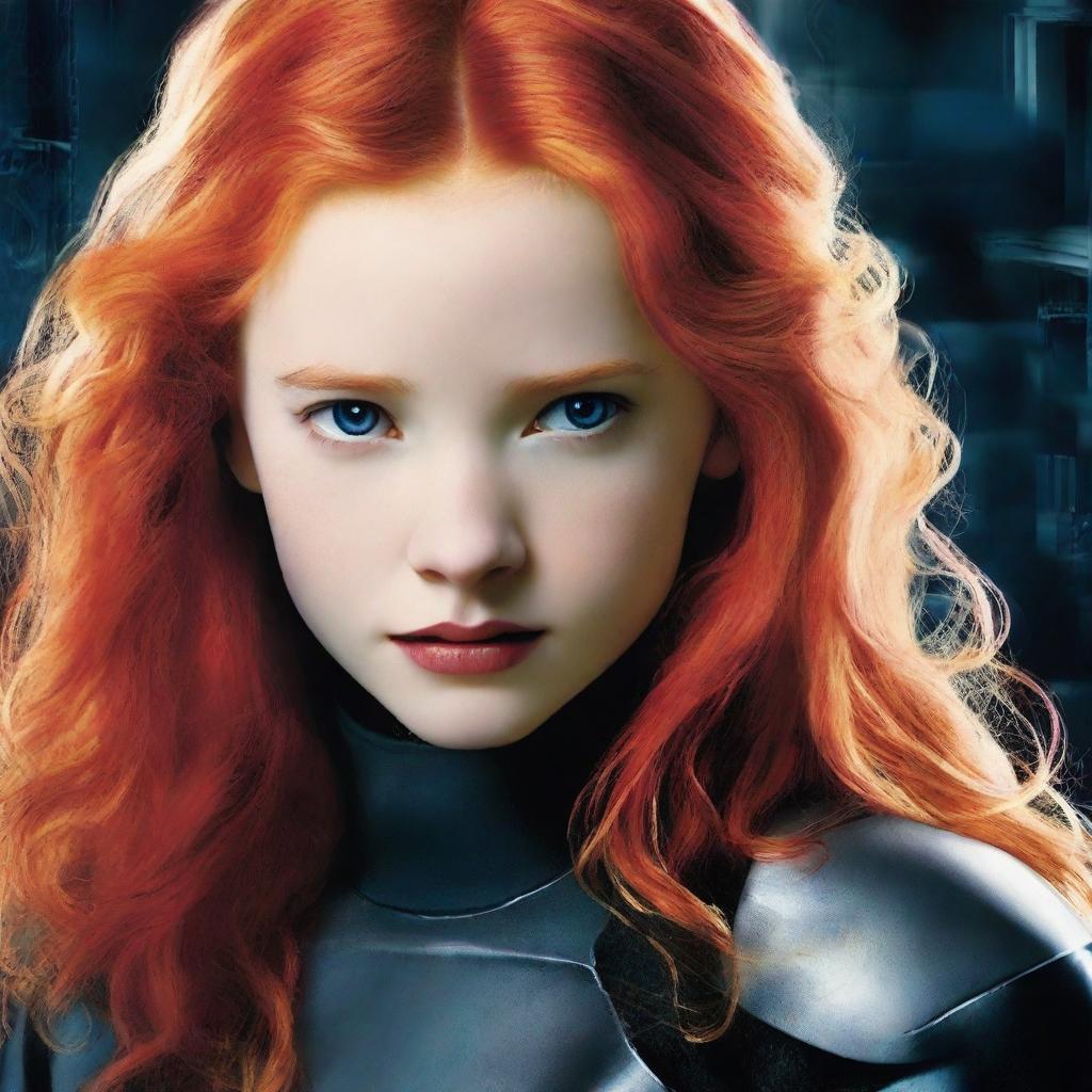 Create an image for an Ender's Game fanfiction titled 'The Hegemon's Daughter'