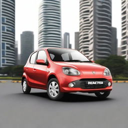 Generate an image of an SUV version of the Maruti Alto 800