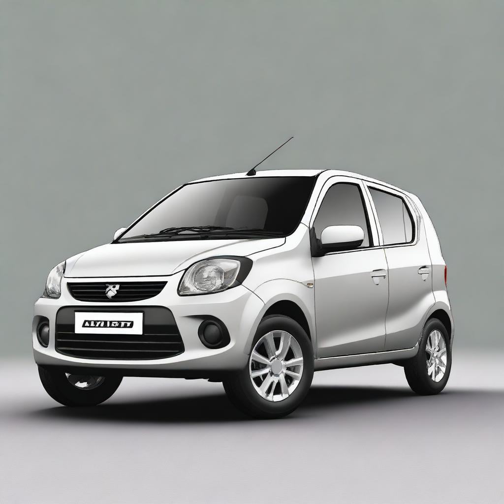 Generate an image of an SUV version of the Maruti Alto 800