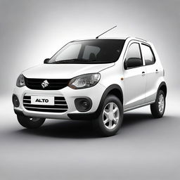 Create an image of a SUV version of the Maruti Alto 800