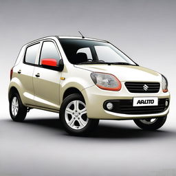 Create an image of a SUV version of the Maruti Alto 800