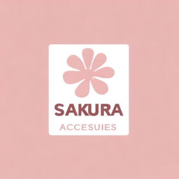 Create a logo for a company called Sakura Accessories