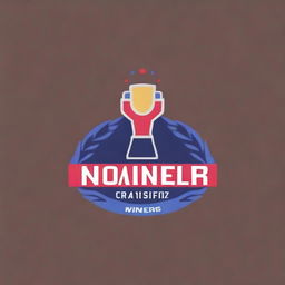 Design an inspirational and motivational image about winners suitable for printing on a T-shirt
