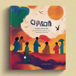 Create a book cover for a story about diaspora