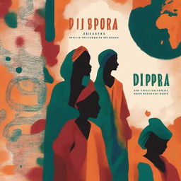 Create a book cover for a story about diaspora