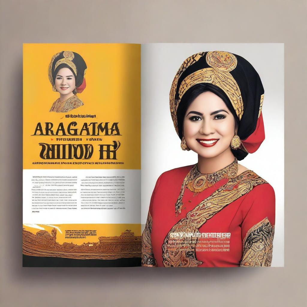 Create a book cover for 'The Winning Guide for Ratu Ageng Rakawati, Candidate for Governor of Banten'