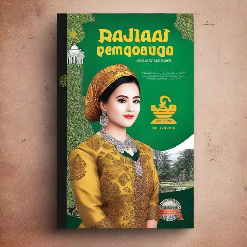 Create a book cover for 'Panduan Pemenangan Ratu Ageng Rakawati, Calon Gubernur Banten'