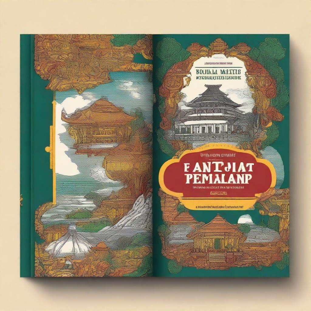 Design a book cover titled 'Panduan Pemenangan Ratu Ageng Rakawati, Calon Gubernur Banten'