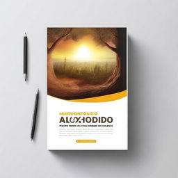 Create a book cover for a book titled 'Alavancando seu Propósito e Transformando seu Negócio'