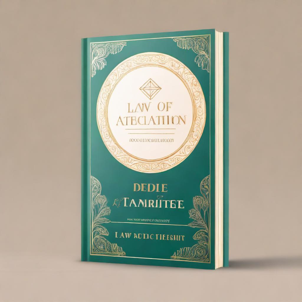 Create a book cover for the title 'Law of Attraction'