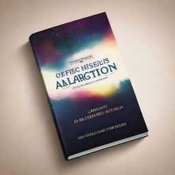 Create a book cover for a self-help guide titled 'Law of Attraction'