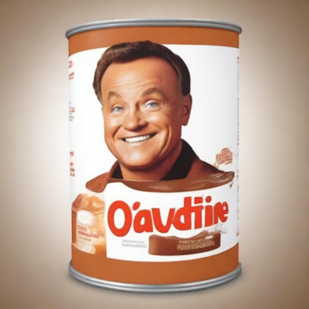 Generate a movie poster featuring Steve Hytner, with a theme revolving around Ovaltine