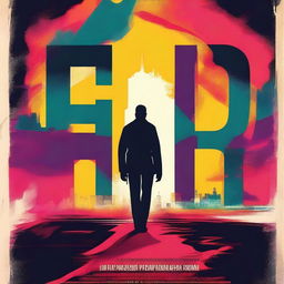 Create an image of a captivating and dramatic movie poster