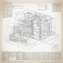 Create an image of a working drawing