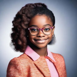 Generate an image of Marsai Martin, the young and talented actress known for her roles in popular TV shows and movies.