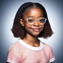 Generate an image of Marsai Martin, the young and talented actress known for her roles in popular TV shows and movies.