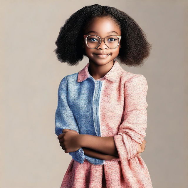 Generate an image of Marsai Martin, the young and talented actress known for her roles in popular TV shows and movies.